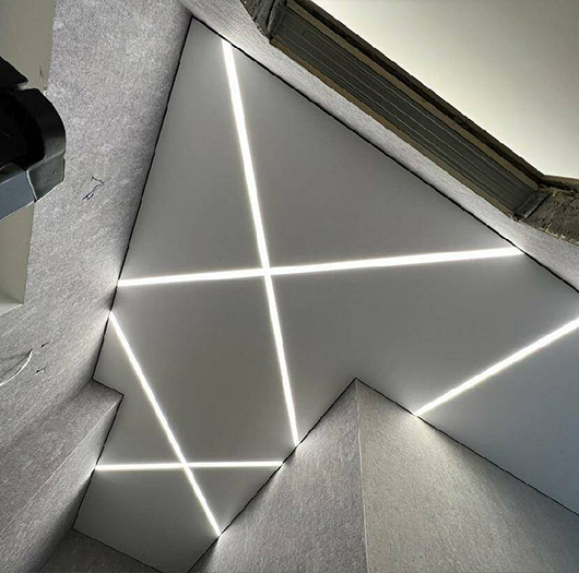 Парящие натяжные потолки