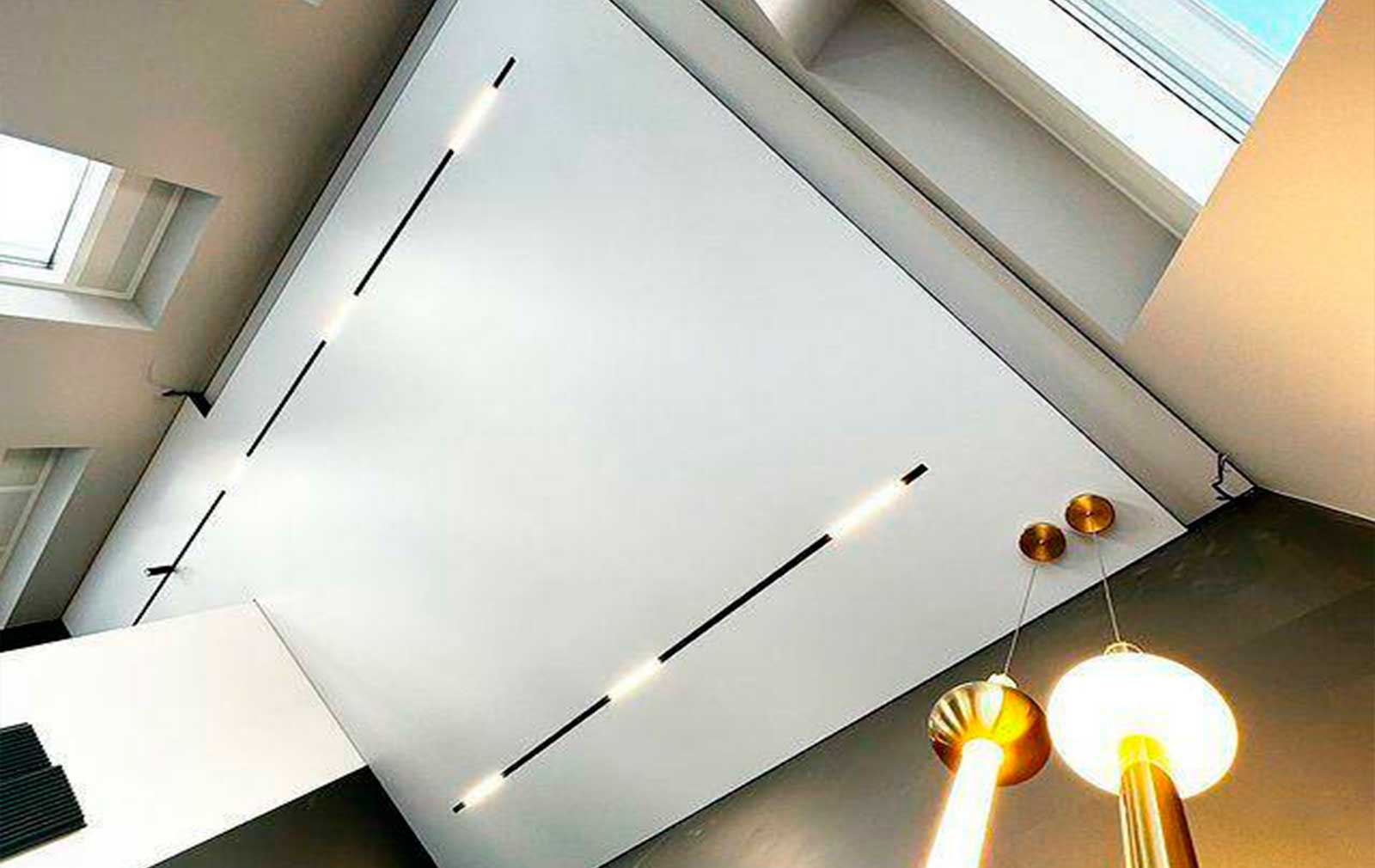 Бесщелевой потолок Kraab